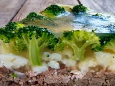 Заливное с брокколи