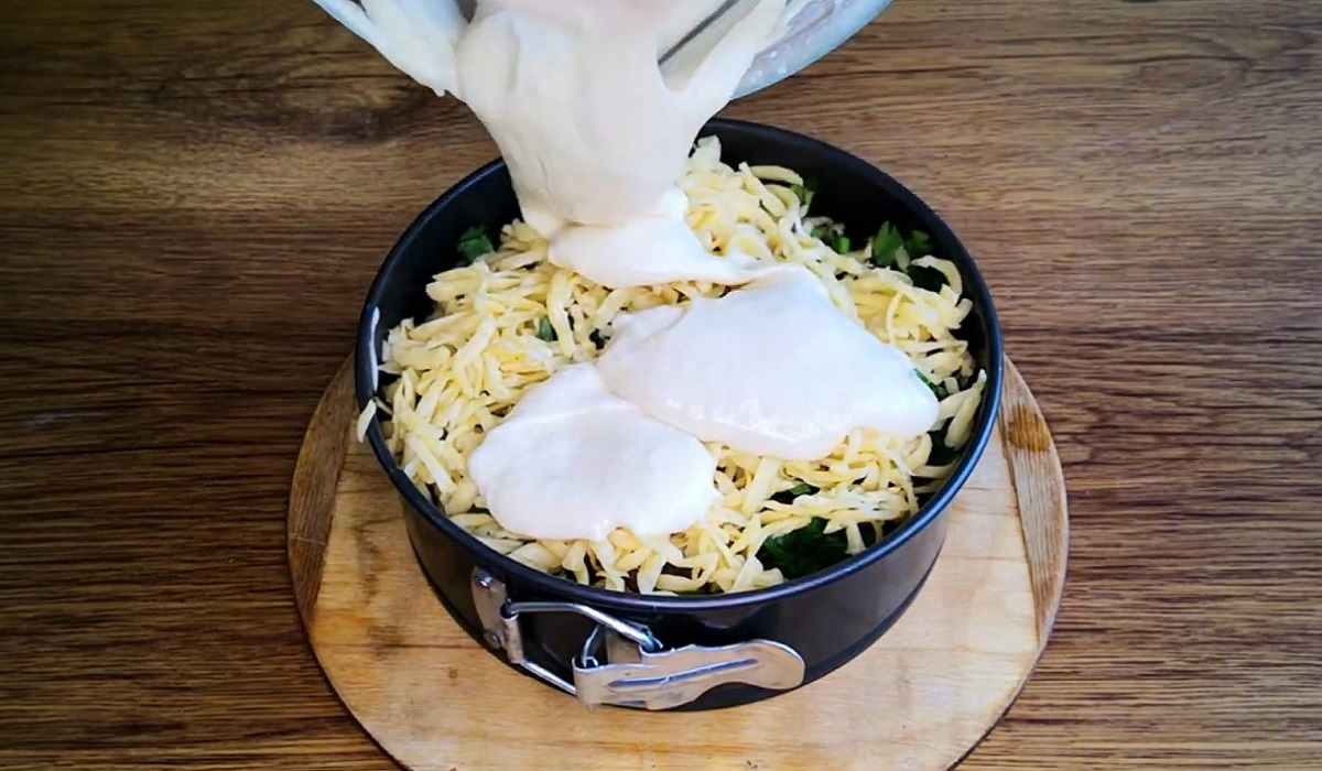 формирование пирога