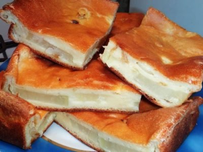 Заливной пирог с картошкой «‎Любимка»