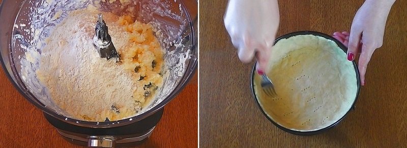 творожный десерт с яблоками