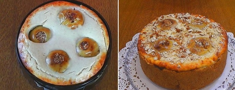 Заливной пирог с яблоками - Со Вкусом