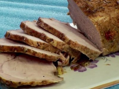 Запеченная буженина в рассоле