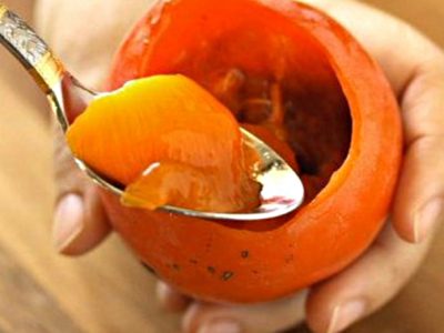 Запеченная хурма