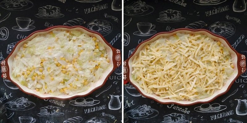 кзапеченная кукуруза