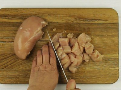 Запеченная куриная грудка с сыром