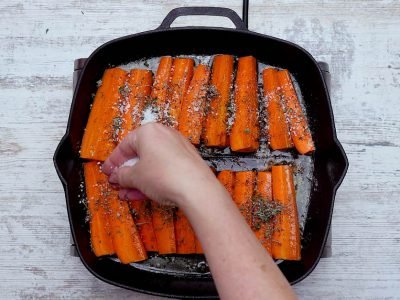 Запеченная морковь