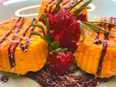 Запеченное тыквенное суфле в духовке