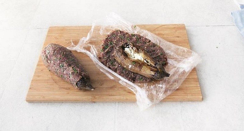 баклажан на фарше