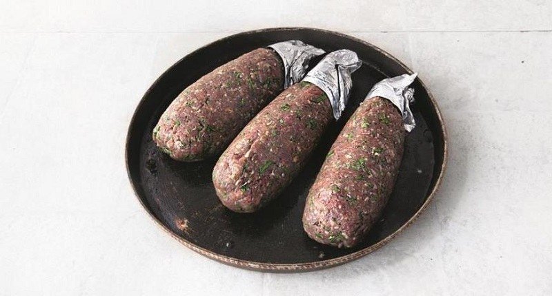 сформированные фаршированные баклажаны