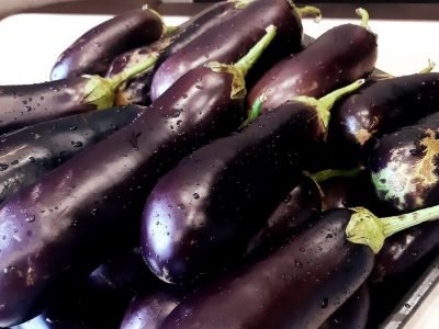 Запеченные фаршированные баклажаны наоборот