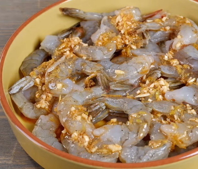 запеченные креветки