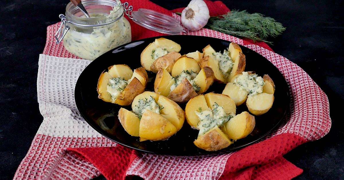 картофель с заправкой
