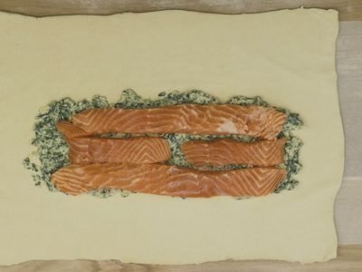 Запеченный лосось