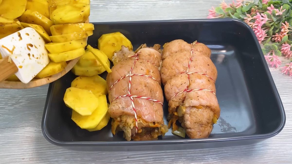 свинина с картофелем