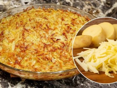 Ароматная запеканка «Харя» с картофелем и мясом