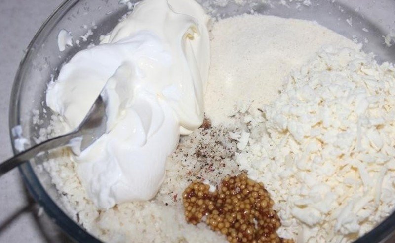 запеканка из тертой цветной капусты