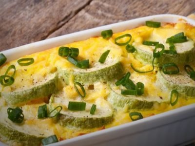 Запеканка из кабачков с сыром
