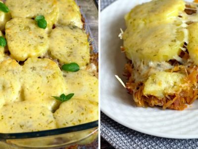 Запеканка из капусты и картофеля