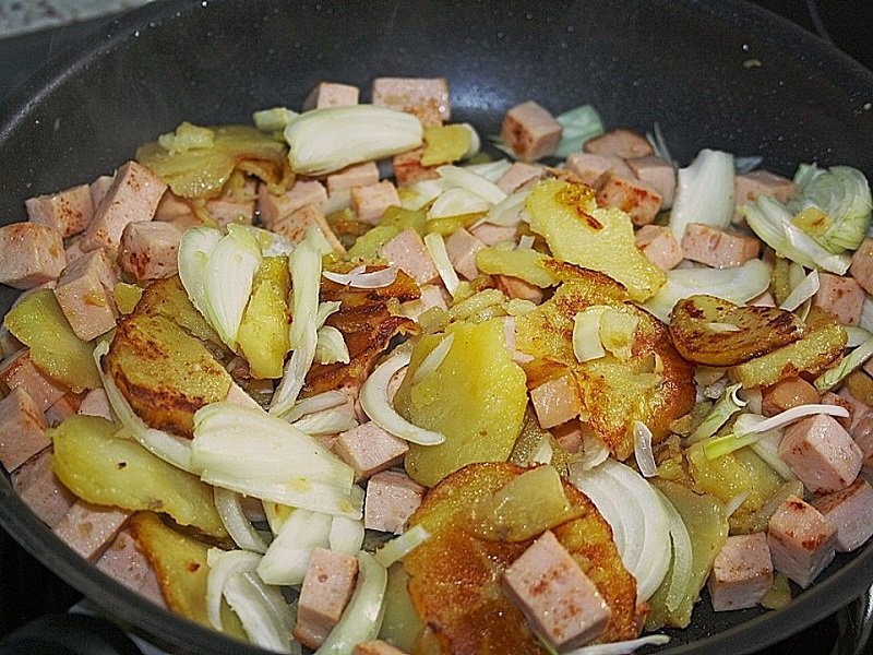 картошка с мясом