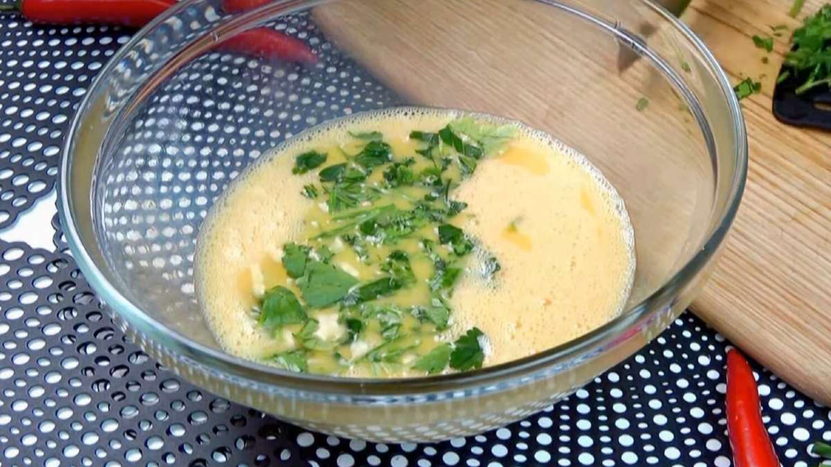 яичная заливка