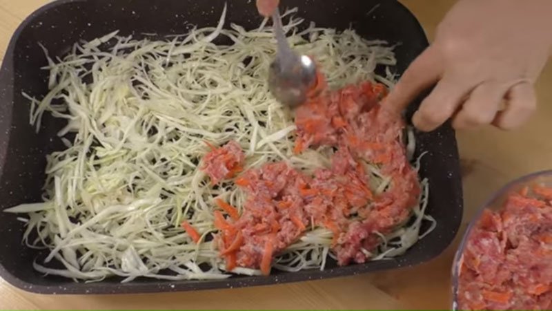 капуста и фарш