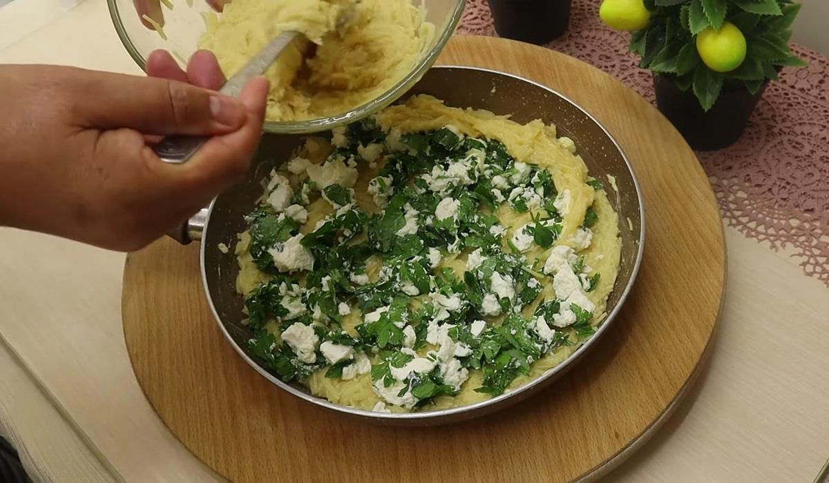 брынза с петрушкой