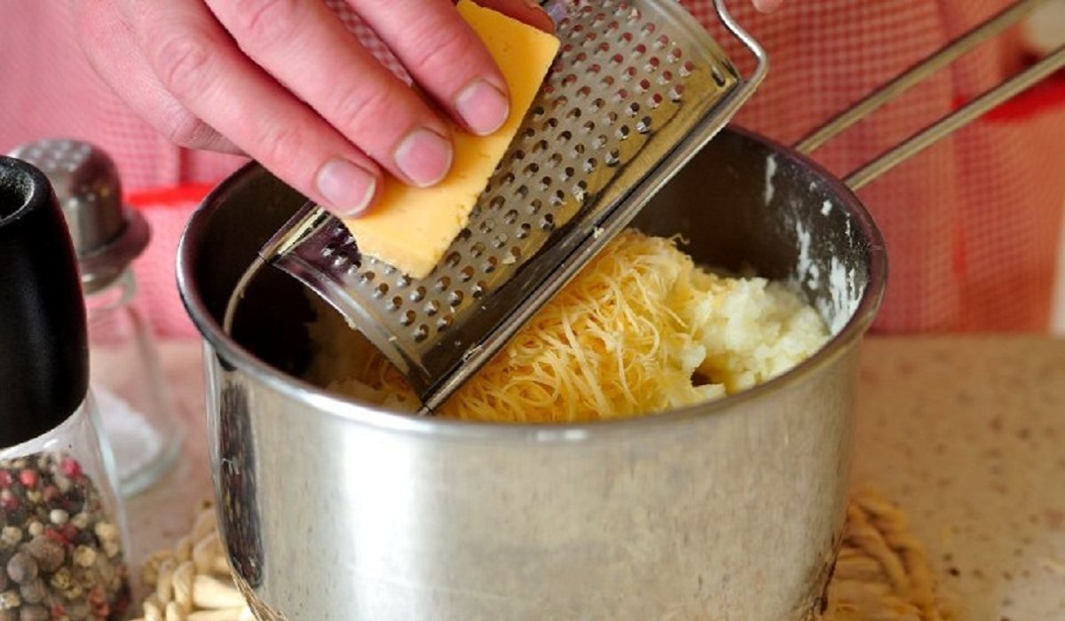 пюре с сыром