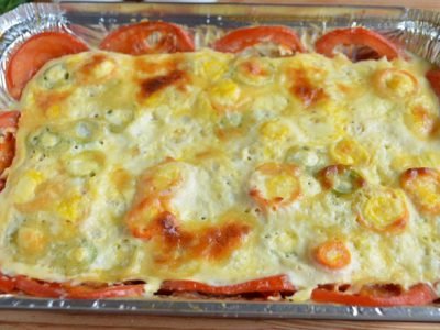 Запеканка с картофелем и фаршем