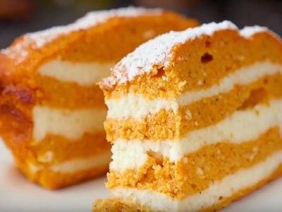 Запеканка с тыквой