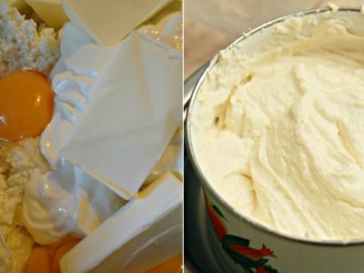 Заварная творожная пасха