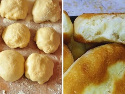 Заварное дрожжевое тесто на кипятке