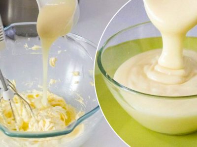 Заварной крем без яиц