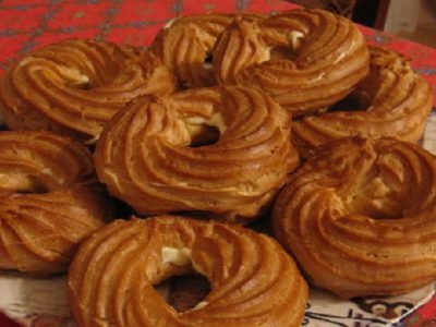 Заварные колечки