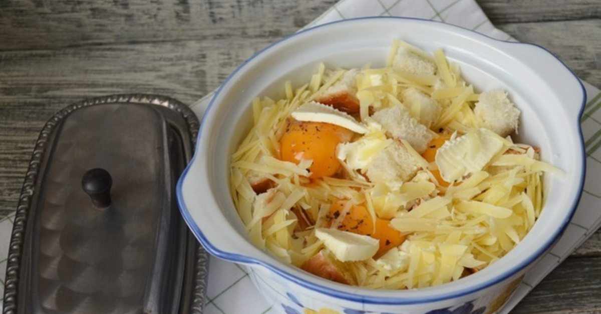 яйца с хлебом