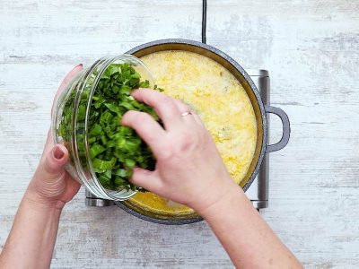 Зеленый борщ