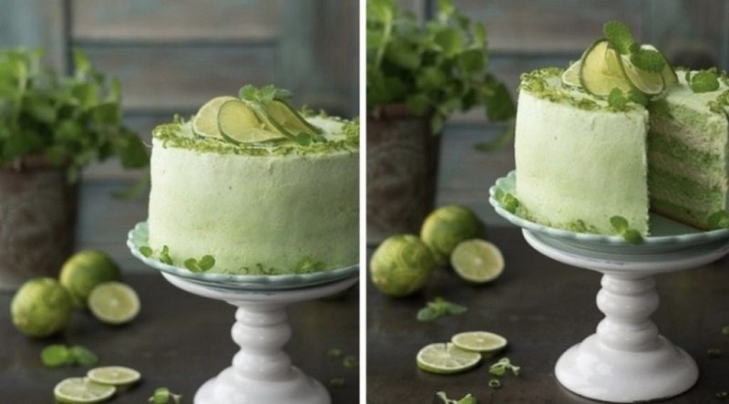 Зеленый торт - Со Вкусом