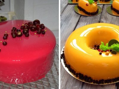 Зеркальная глазурь для торта