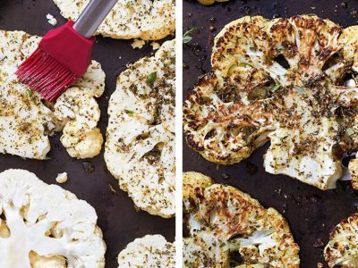 Жареная цветная капуста