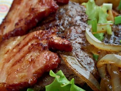 Жареная говяжья печень