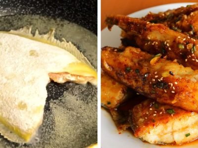 Жареная камбала по-корейски: можно подавать в ресторане