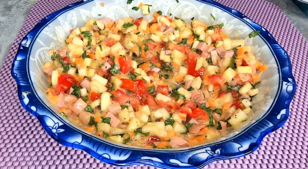 жареные баклажаны с начинкой