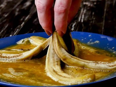 Жареные баклажаны «Веер султана»