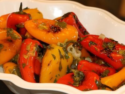 Жареные болгарские перцы