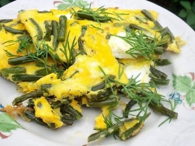 Жареные чесночные стрелки