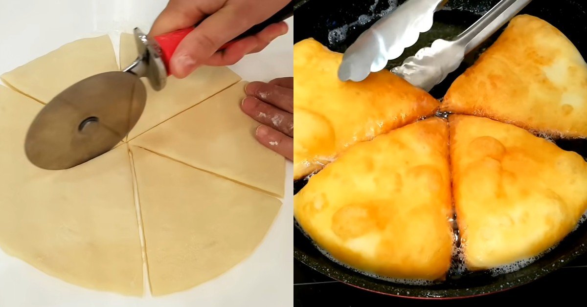 жареные кармашки с начинкой