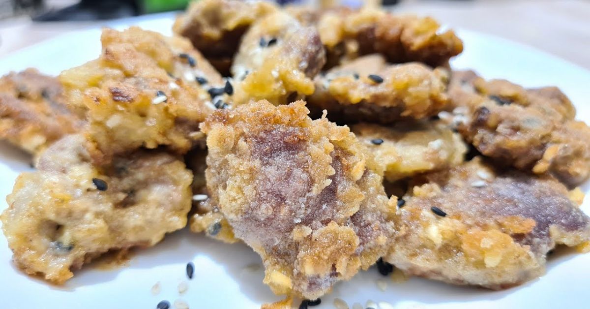 жареные куриные сердечки