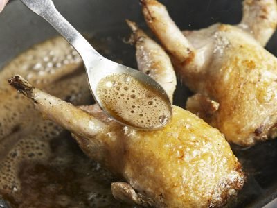 Жареные перепелки