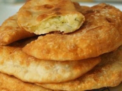 Жареные пирожки с картошкой