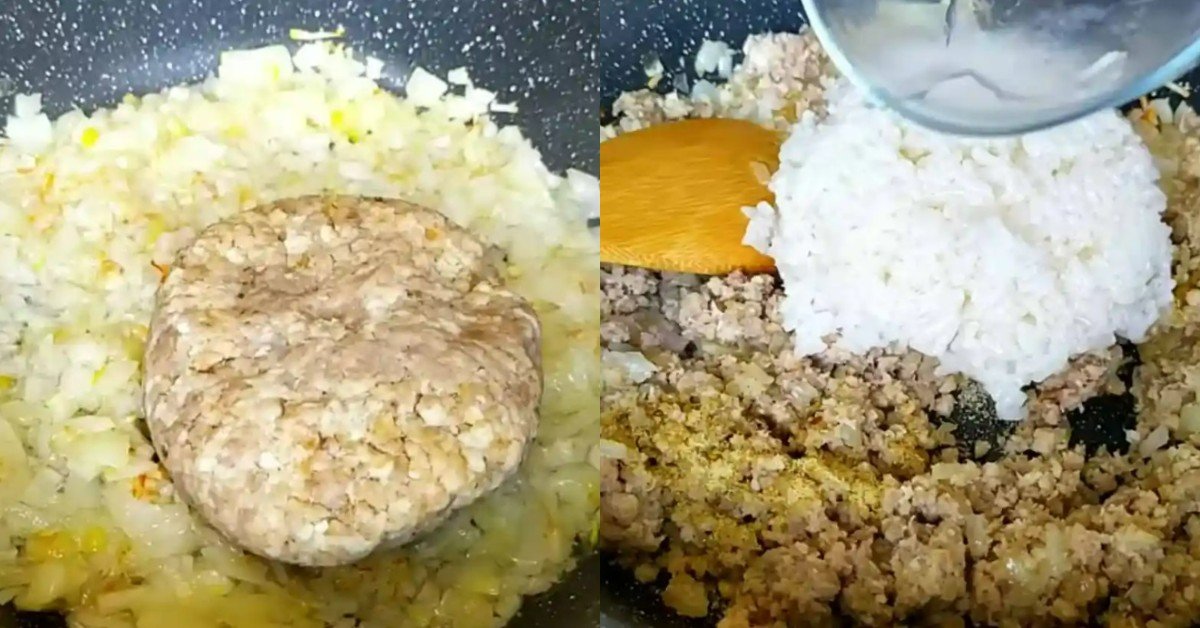 жареные пирожки с мясом