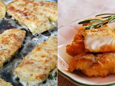 Жареный судак